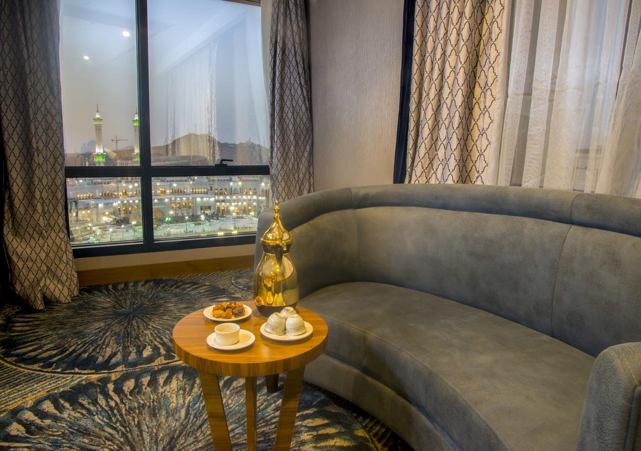 Al Safwah Orchid Hotel La Meca Exterior foto A view of the Grand Mosque from the hotel